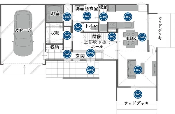 1階間取り図